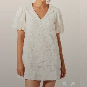 ASTR the Label Lakelyn Floral Embroidered Mini Dress_like New
